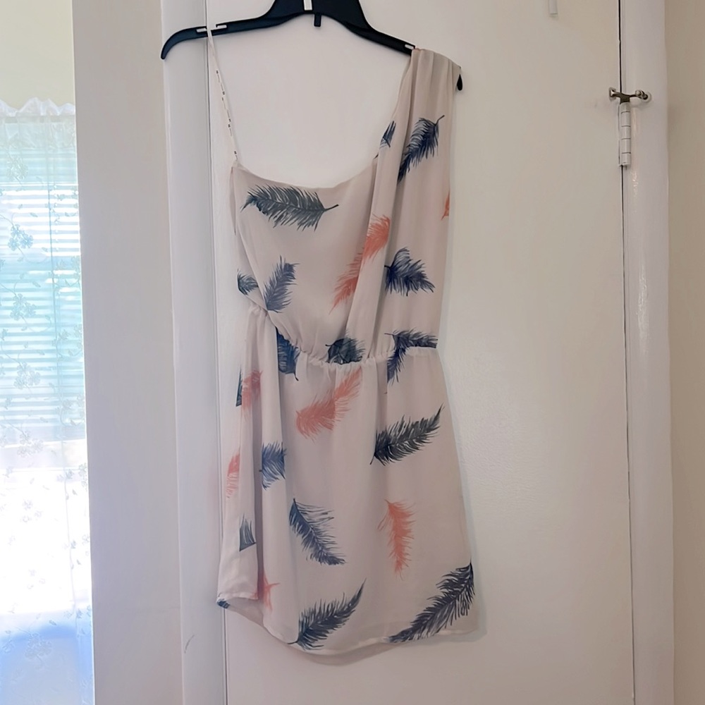 One strap mini dress